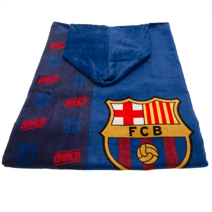 FC Barcelona Kids Hooded Poncho by FC Barcelona