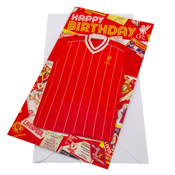 Liverpool FC Birthday Card Retro by Liverpool FC