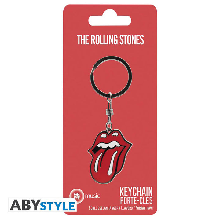 The Rolling Stones Metal Keyring by The Rolling Stones