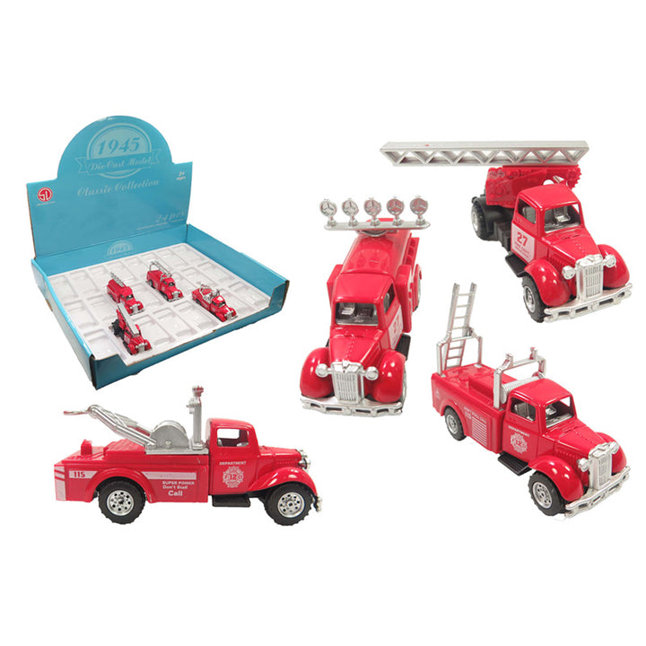 Fun Kids Diecast Fire Engine TY730-0