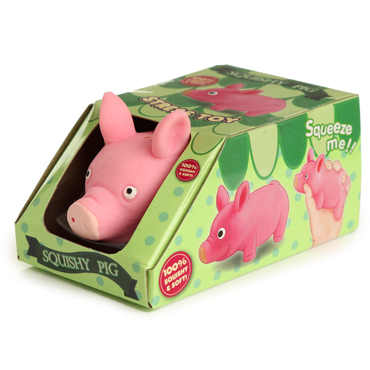 Fun Kids Stretchy Squeezy Pig TY765-0