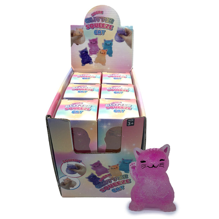 Fun Kids Maltose Squeezy Cat Stress Toy TY917-0