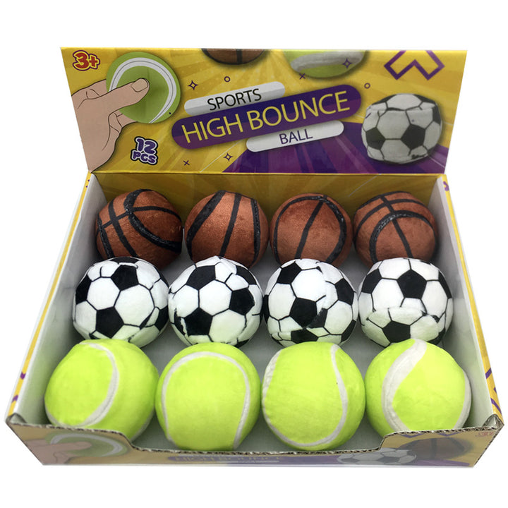 Fun Kids Plush High Bounce Ball TY921-0