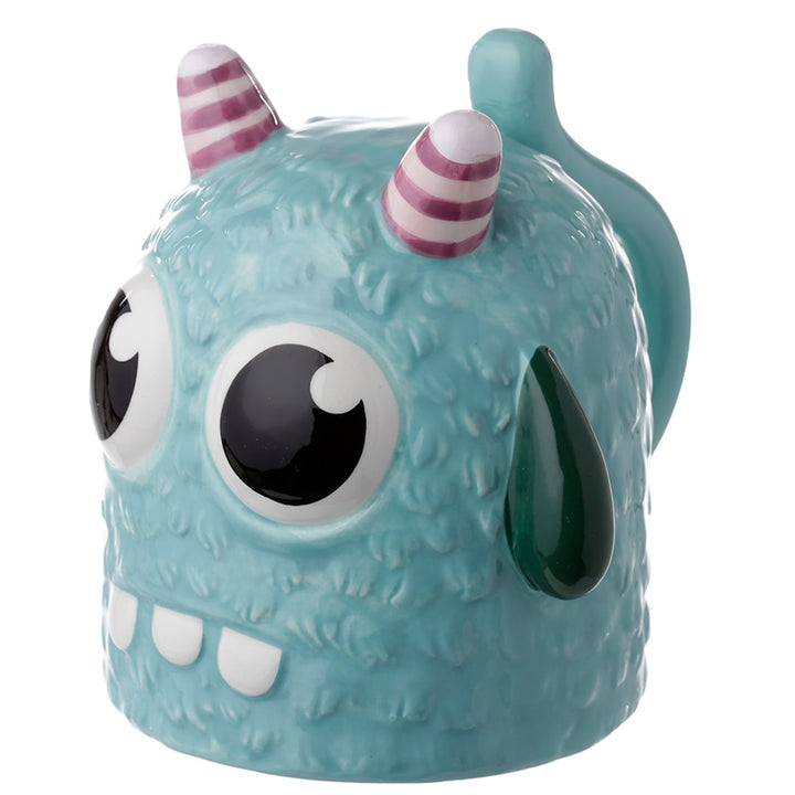 Novelty Upside Down Ceramic Mug - Blue Monstarz Monster UMUG04 by Puckator