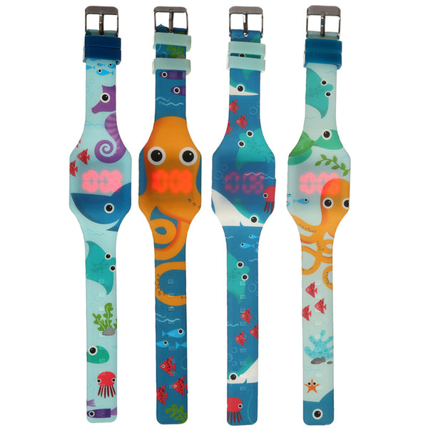 Silicone Digital Watch - Splosh Sealife WATC12