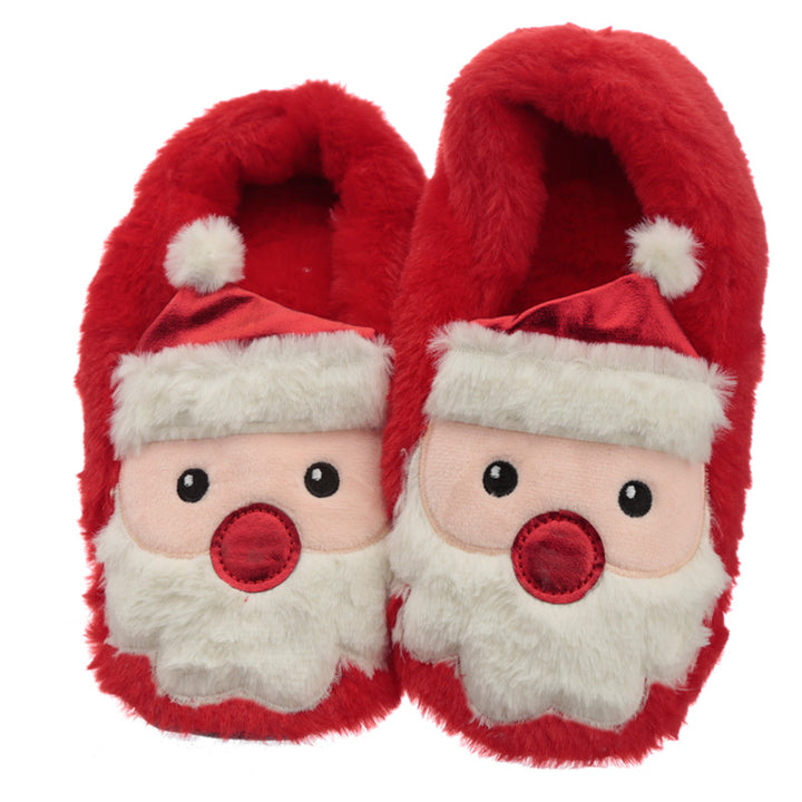 Christmas Santa Microwavable Heat Wheat Pack Slippers XSLIP24-0