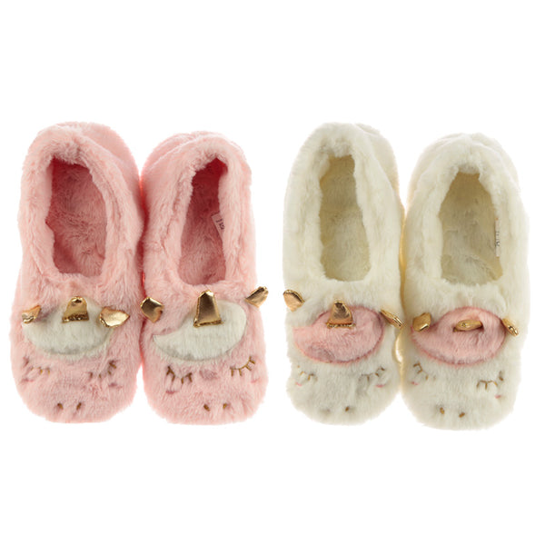 Toesties Heat Wheat Pack Warmer Slippers - Unicorn XSLIP28 by Puckator