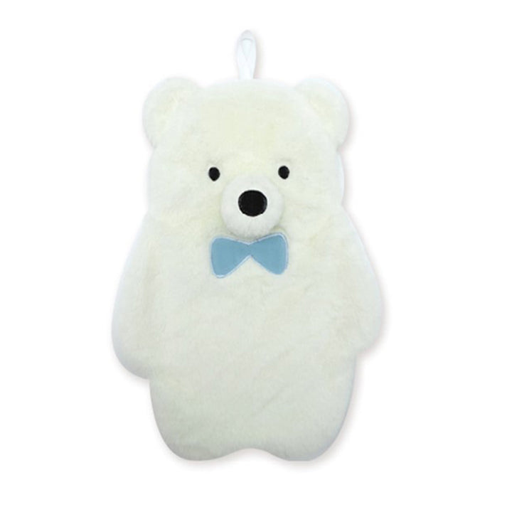 1L Hot Water Bottle with Plush Cover - Polar Bear XWARM89-0