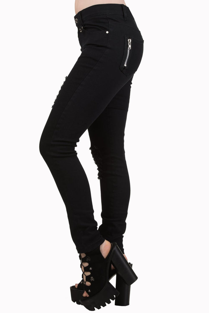 Banned Apparel - Move On Up Trousers by Banned Apparel