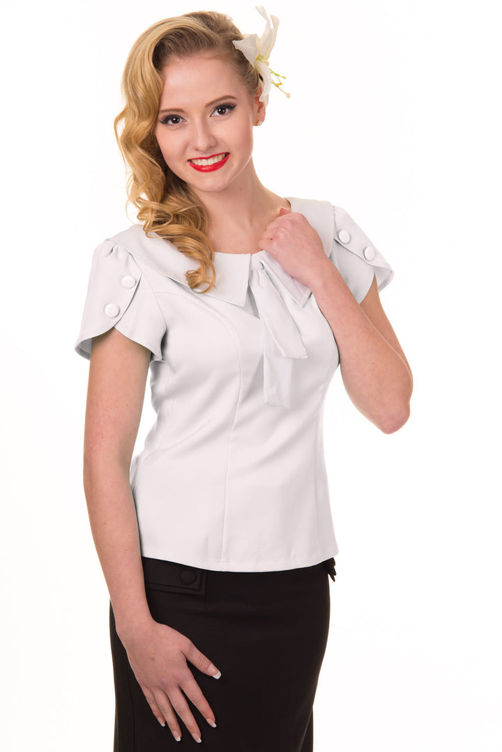 Banned Apparel - Retro Style Top - napoleonshousecleaning Husinec