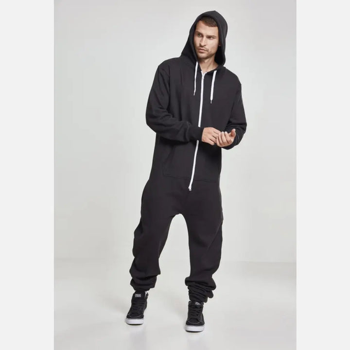 Urban Classics - Men's Sweat Jumpsuit-0